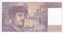 France 20 Francs - Debussy - 1985 - Serial N.015 - P.151