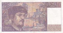 France 20 Francs - Debussy - 1985 - Serial Q.015 - P.151