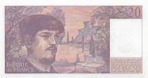 France 20 Francs - Debussy - 1987 - Serial H.021