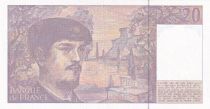 France 20 Francs - Debussy - 1991 - Serial C.033