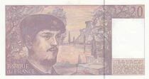 France 20 Francs - Debussy - 1991 - Serial X.032