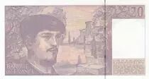 France 20 Francs - Debussy - 1991 - Série W.032
