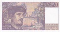 France 20 Francs - Debussy - 1993 - Série A.039 - F.66BIS.04A39