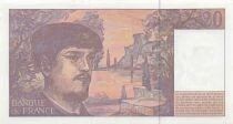 France 20 Francs - Debussy - 1997 - Serial Q.056