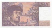 France 20 Francs - Debussy - 1997 - S&eacute;rie F.052