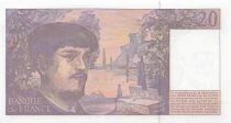 France 20 Francs - Debussy - 1997 - S&eacute;rie L.061