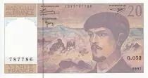 France 20 Francs - Debussy - Serial O.053 - 1997 - UNC - P.151