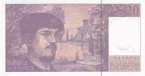 France 20 Francs - Debussy - Sign Vigier - 1993 - Serial D.045 - P.151
