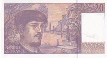 France 20 Francs - Debussy - Sign Vigier - 1993 - Serial M.042 - P.151