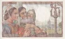 France 20 Francs - Fisher - 07-10-1943 - Serial Q.105 - P.UNC - P.100