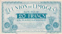 France 20 Francs - L\'Union de Limoges - 1920