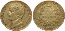 France 20 Francs - Napoleon I - Premier Consul - An 12 A Paris - gOLD