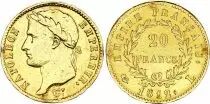 France 20 Francs - Napoléon I - Tête laurée - 1812 - L Bayonne - Or