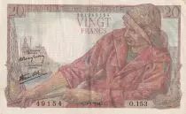 France 20 Francs - Pêcheur - 09-01-1947 - Série O.153 - F.13.11
