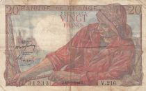 France 20 Francs - Pêcheur - 10-03-1949 - Série V.216 - F.13.14