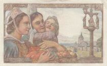 France 20 Francs - P&ecirc;cheur - 17-05-1944 - S&eacute;rie W.122