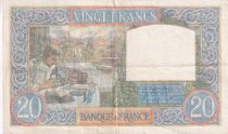 France 20 Francs - Science and industry  - 30-10-1941 - Série R.6129  - P.92