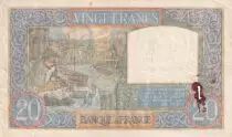 France 20 Francs - Science and Industry - 04-12-1941 - Serial L.6701 - P.92