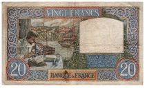 France 20 Francs - Science and industry - 08-01-1942 - Serial Y.7152 - P.92