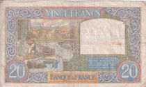 France 20 Francs - Science and Industry - 17-07-1941 - Serial H.4730 - P.92