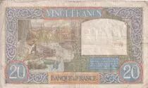 France 20 Francs - Science and Industry - 17-07-1941 - Serial H.4730 - P.92