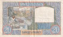 France 20 Francs - Science and industry - 19-12-1940 - Serial J.2381 - P.92