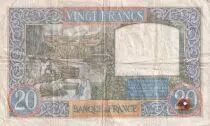 France 20 Francs - Science and Industry - 22-02-1940 - Serial T.390 - P.92