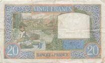 France 20 Francs - Science and Labor - 30-10-1941 - Serial J.6190