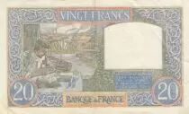 France 20 Francs - Science and work - 20-02-1941 - Serial S.3140
