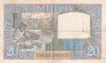 France 20 Francs - Science et Travail - 05-12-1940 - Série Z.1866 - F.12.10