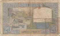 France 20 Francs - Science et Travail - 18-09-1941 - S&eacute;rie H.5699