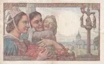 France 20 Francs - Sheperd - 05-11-1942 - Serial Q.218 - XF - P.100c