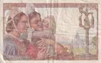 France 20 Francs - Sheperd - 12-02-1942 - Serial V.5 - F+ - P.100a