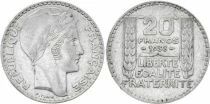 France 20 Francs - Turin - 1938 - Argent