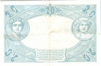 France 20 Francs Bleu - 1906