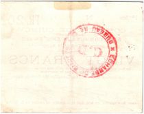 France 20 Francs Cuincy City - 1915