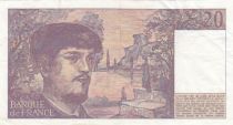 France 20 Francs Debussy - 1980 - Serial E.006