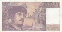 France 20 Francs Debussy - 1980 - S&eacute;rie S.005