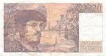France 20 Francs Debussy - 1980 Serial A.005 - F
