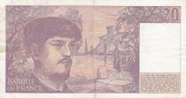 France 20 Francs Debussy - 1981 - Serial G.007