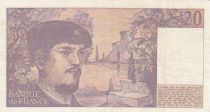 France 20 Francs Debussy - 1981 - Serial S.008