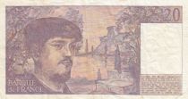 France 20 Francs Debussy - 1983 - Serial D.011