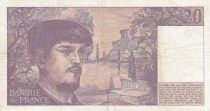 France 20 Francs Debussy - 1983 - Serial N.012