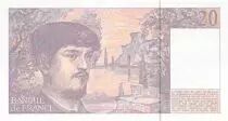 France 20 Francs Debussy - 1993 Serial E.045 - aUNC