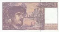 France 20 Francs Debussy - 1997 - Serial M.058