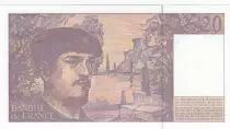 France 20 Francs Debussy - 1997 Serial Q.60 - UNC