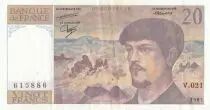 France 20 Francs Debussy - V.021 - 1987