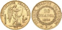 France 20 Francs Genius  - 1888 A Paris Gold