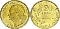 France 20 Francs Guiraud - 1951
