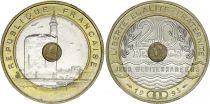 France 20 Francs Jeux Méditerranéens - 1993 Bimétal - TTB